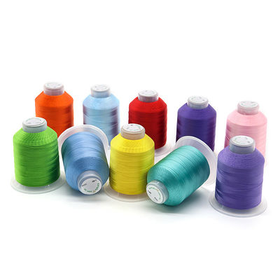 100g 210D/3 de alta resistencia 100% Cone Spun Polyester hilo de costura para zapatos de cuero hecho