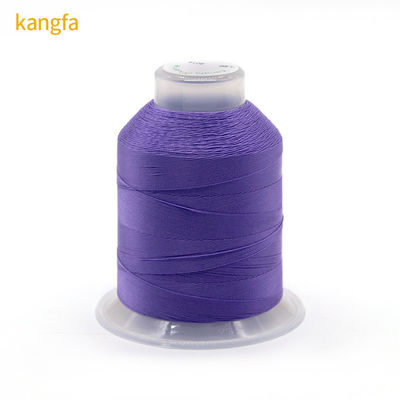 100g 210D/3 de alta resistencia 100% Cone Spun Polyester hilo de costura para zapatos de cuero hecho