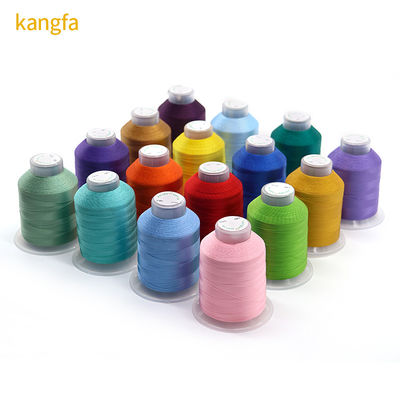 100g 210D/3 de alta resistencia 100% Cone Spun Polyester hilo de costura para zapatos de cuero hecho