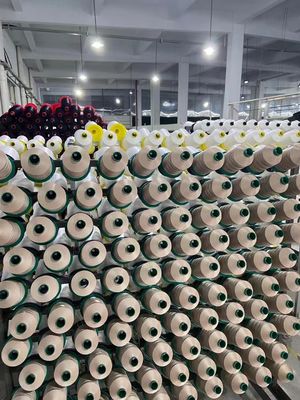 El hilo de nylon ligado con anillo torcido o TFO torcido es fuerte y resistente para las necesidades de costura