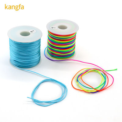 80m Nudo chino de cuerda de macrame 1mm de diámetro Polyester Cord Thread para la fabricación de joyas DIY