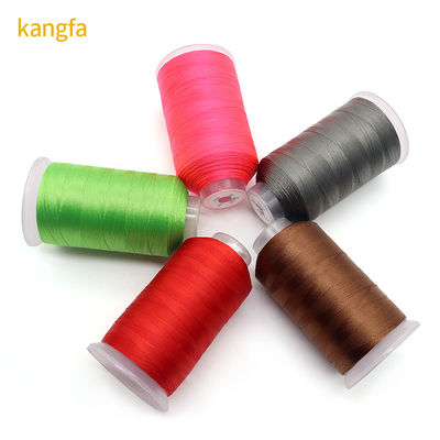 Filamento trenzado de poliéster para bordado en máquina 210d/2 150d/3 210d/3 Nylon de colores