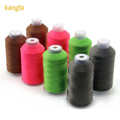 Filamento trenzado de poliéster para bordado en máquina 210d/2 150d/3 210d/3 Nylon de colores