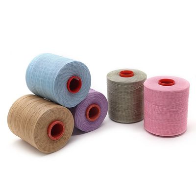 Poliéster/ hilo de costura de cera 210d/16 para artículos de cuero cosidos a mano y para la fabricación