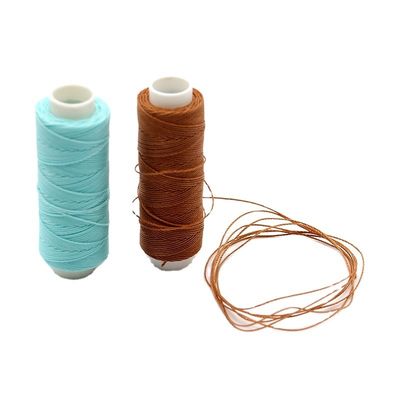 Cuero artesanía de bricolaje accesorios mercantilizados cordón de cuerda de hilo encerado por OEM ODM