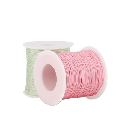 DIY Nudo chino de nylon cuerda trenzada Taiwán hilo de jade colorido de oro 0,8 mm 1,0 mm 1,5 mm