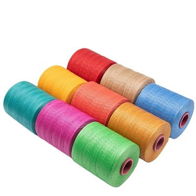 250d/16 hilo de cera plana para coser cuero con protección UV y 400G peso g/bola