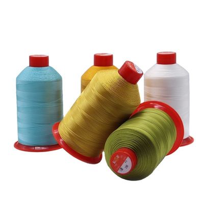 Materiales industriales de alta temperatura de poliéster de nylon tex70 210D/3 de hilo trenzado