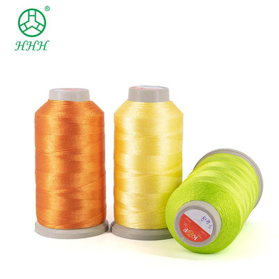 Poliéster 50/3 Algodón 250 Yards Coser Yarn de la máquina de fabricación de hilo 3Cord Blanco 1000M Cono