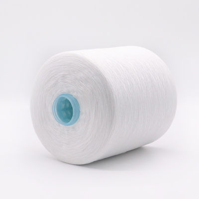 Blanco 1,25 kg 40/2 20/3 30/3 100% de poliéster espugna para OEM en patrón blanco crudo