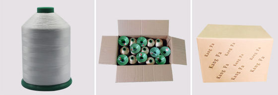 De color blanco espeso, de cera, de hilo unido 210d 250d Tejido para coser 240 colores