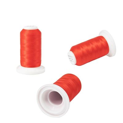 Poliéster / viscosa 120d / 2 Hielo multicolor para máquina de bordado Muestra Enviar 30g