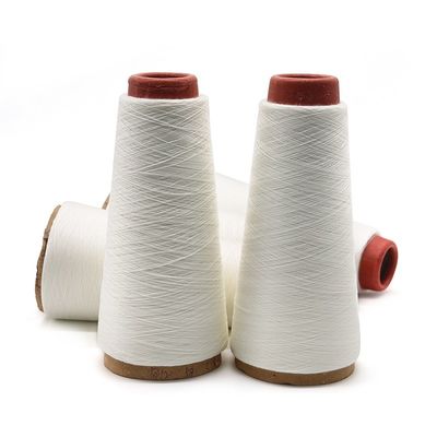 20/2 40/2 hilo de costura de poliéster espumado patrón blanco encerado 100% Polyester a granel