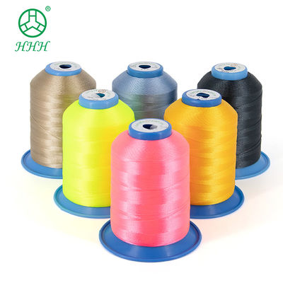 Protección UV 210D 1300m Longitud de cono Fijo de coser de poliéster para zapatos de abrigo de alta resistencia