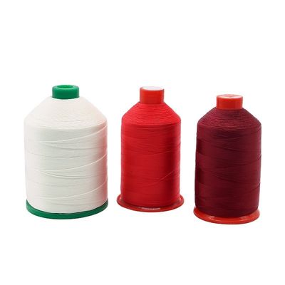 Filamentos de costura de 1 lb de nylon66 69 filamentos de poliéster para zapatos de cuero