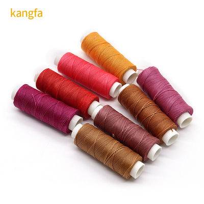 12g 60m de hilo espuñado Coser a mano Coser hilo encerado para cuero bricolaje 80 colores a medida