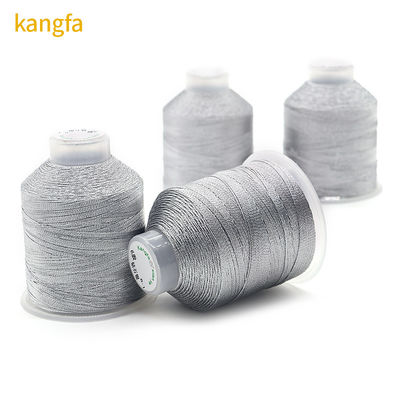 Hielo de bordado metálico brillante para máquinas Cordones y trenzas en tonos dorados