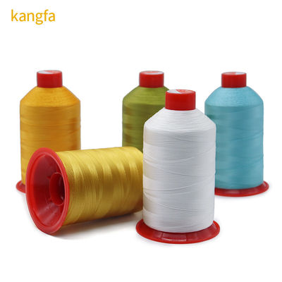 El hilo de la máquina de coser industrial Rainbow Tex 70 Bonded Nylon 66 con baja contracción