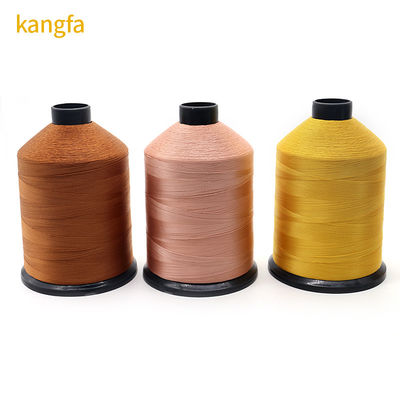 El patrón de tela teñida Tex35 Tex45 Tex70 de alta resistencia de hilo de nylon de unión multicolor para sofá