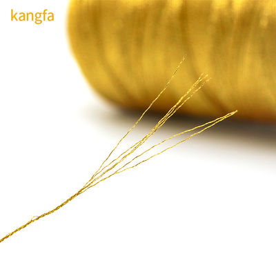 Brazalete trenzado de 6 capas de color brillante de color mágico de costura de joyería de hilado de artesanía de mano Accesorios de color dorado hilos metálicos
