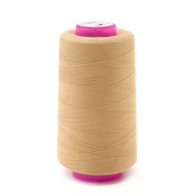 Polyester/algodón Filamento de costura de doble trama 3000yds para tejido 100% poliéster de espuma 40/2