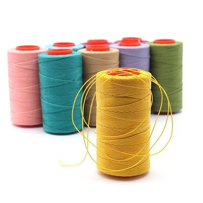 210D/3 Cuenta de hilos Coser Coser hilo de cera Cordón de cuero con OEM ODM Accpet