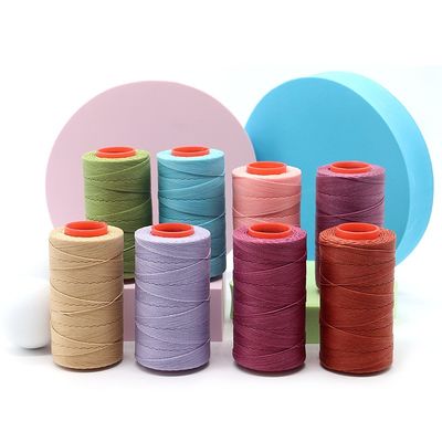 210D/3 Cuenta de hilos Coser Coser hilo de cera Cordón de cuero con OEM ODM Accpet