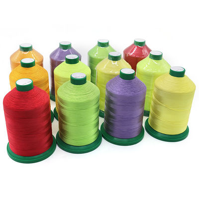 Filamento de poliéster de alta tenacidad para zapatos/bolsas/bolsas de té teñidas con patrón de cuero