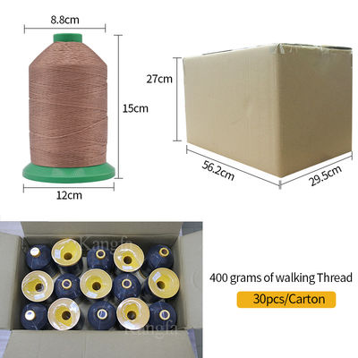 Filamento de poliéster de alta tenacidad para zapatos/bolsas/bolsas de té teñidas con patrón de cuero