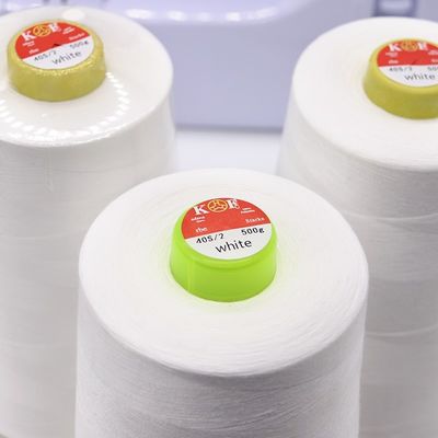 500g 402 Cuilting Top Thread Shuttles Tejido de extremo de telar Bajo de poliéster hilo de costura ropa de costura
