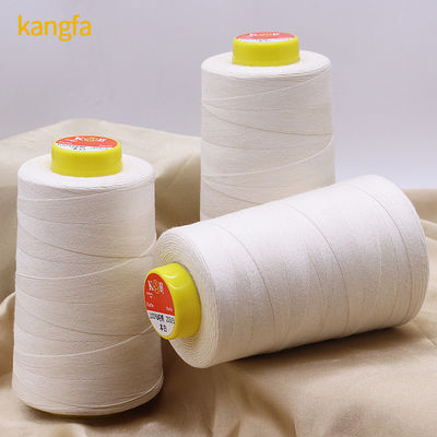 3000 Yard Overlock Cone hilo de costura 100% de algodón para la máquina de diseño teñido OEM ODM