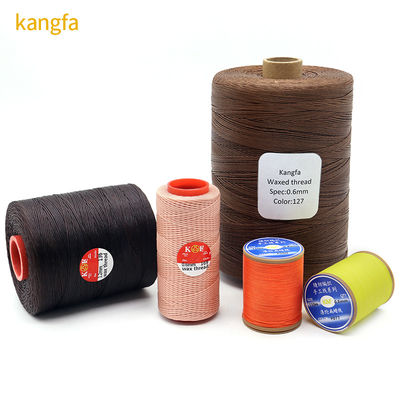OEM ODM Accpet 1mm Color Brazalete de cuerda tejida cosida a mano con hilo de cera plana 210D/16