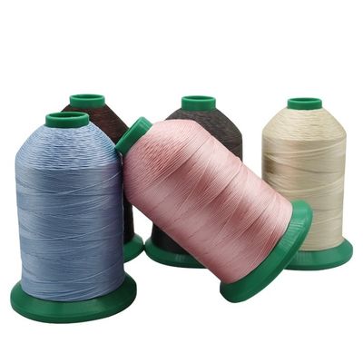 400 g Rollos de hilo trenzado de 1 mm 210D/16 hilo de poliéster sin cera para la industria textil