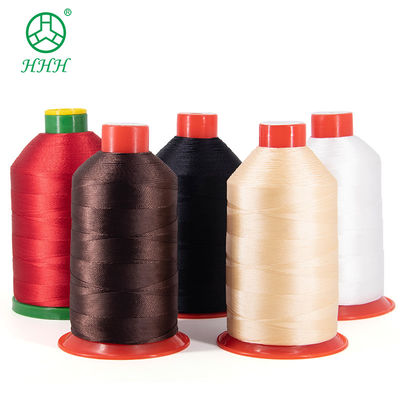 Resistencia a la abrasión 250G Enlazado de hilo de nylon de patrón teñido 100% de costura de nylon enlazado