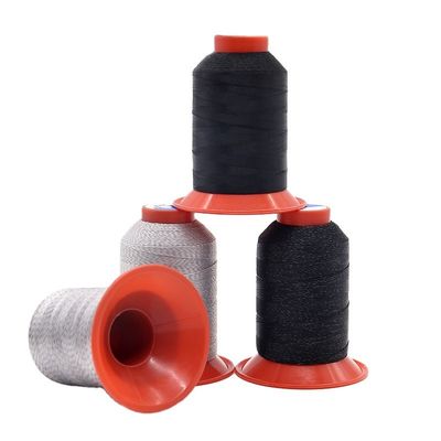 Kangfa 150D/3 hilo conductor de plata antistático para el calzado de costura y 100% poliéster