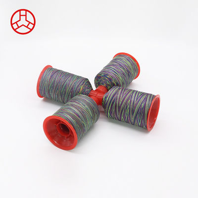 Tex 70 Arco iris multicolor 69 Nylon 66 FDY Filamentos con patrón teñido y 250 g de peso