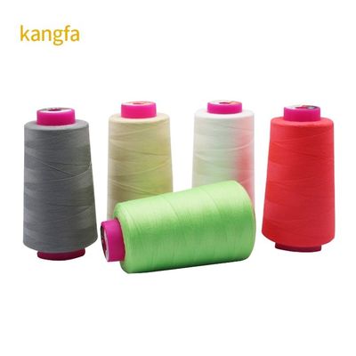 Hielo de coser de poliéster negro de uso general 3000 yardas para la máquina de coser 40s/2 Tex27