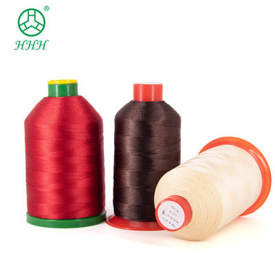 Nido de nylon elástico resistente a la abrasión 210D de 3 hebras para coser mantas de carpa