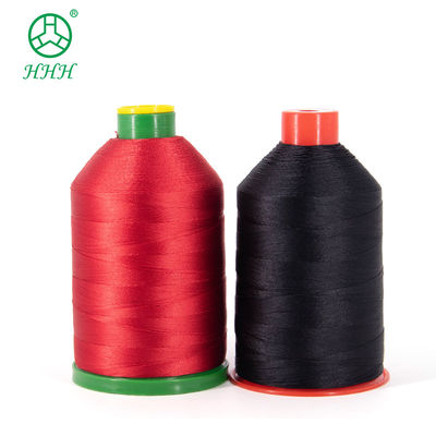 Nido de nylon elástico resistente a la abrasión 210D de 3 hebras para coser mantas de carpa