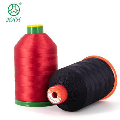 Nido de nylon elástico resistente a la abrasión 210D de 3 hebras para coser mantas de carpa