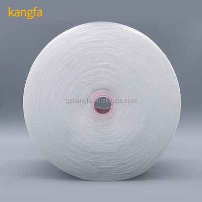 Fabricación Produce 1,25 kg de hilados de poliéster blancos crudos 60/2 con resistencia química