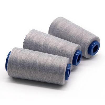 Hielo de costura antistático 40/2 Acero inoxidable y poliéster para necesidades conductoras