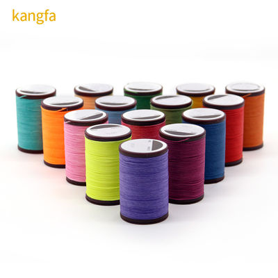 80 colores 0,8 mm hilo de cera de costura de cuero material de cono de plástico para artesanía hecha a mano