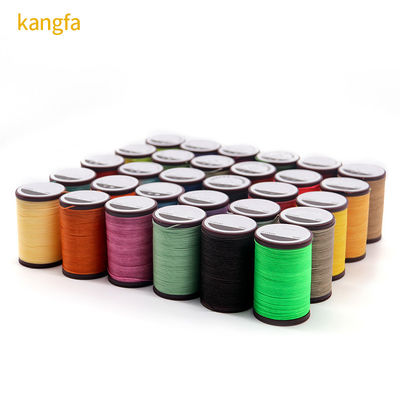 80 colores 0,8 mm hilo de cera de costura de cuero material de cono de plástico para artesanía hecha a mano