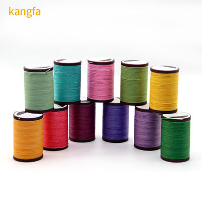 80 colores 0,8 mm hilo de cera de costura de cuero material de cono de plástico para artesanía hecha a mano