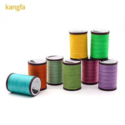 80 colores 0,8 mm hilo de cera de costura de cuero material de cono de plástico para artesanía hecha a mano