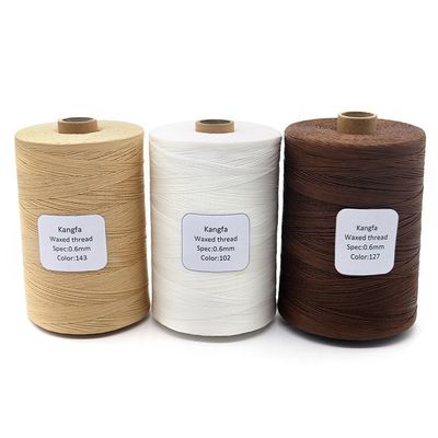 Filamento de cera plana cosida a mano cuerda tejida para coser joyas hecha a medida en /240 colores