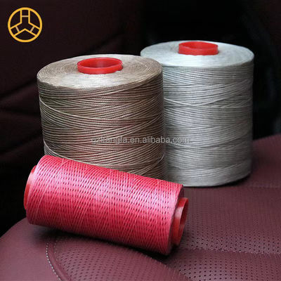 Bolsa de cordel hecha a medida 210DD/16 de hilo de cera para tejido en 240 opciones de color