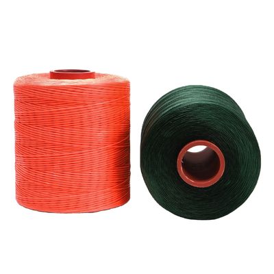 Bolsa de cordel hecha a medida 210DD/16 de hilo de cera para tejido en 240 opciones de color
