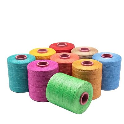 260m de costura de cuero hilo de cera plana en 0,8 mm de espesor con 240 opciones de color